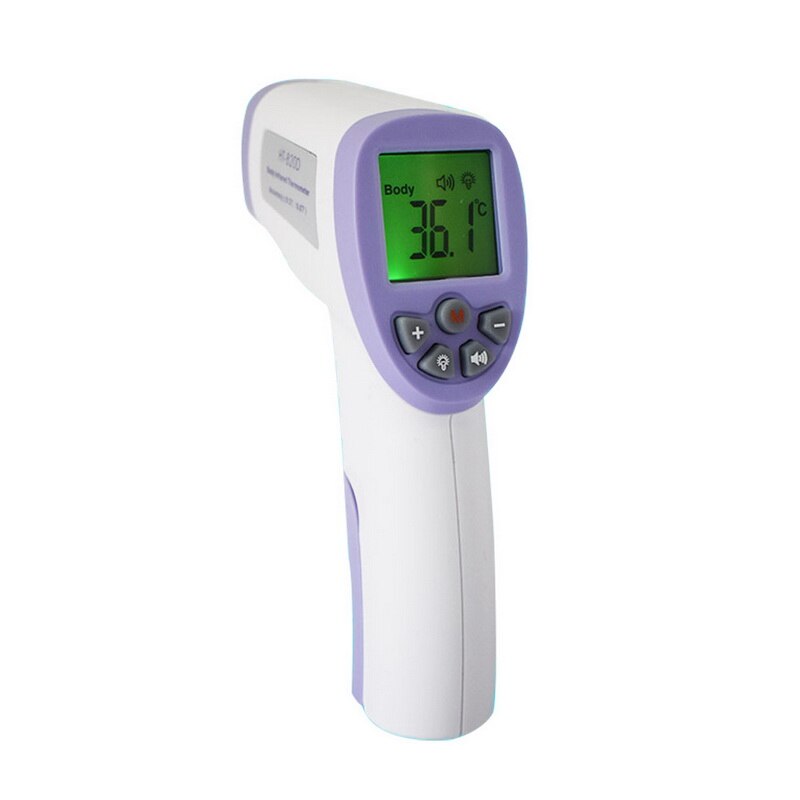 TM-T1601 LCD Infrared Thermometer Non-contact Digital Pyrometer Temperature Point 32~42.9℃: English version