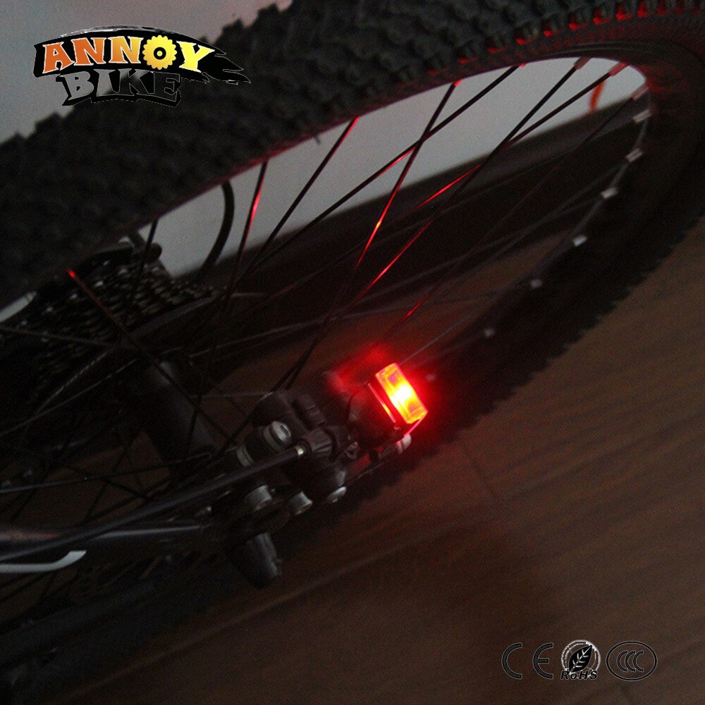 Fiets Portable Remlicht Fiets Staart Achterlichten LED Licht Hoge Helderheid Waterdichte Rode LED Lamp – Grandado
