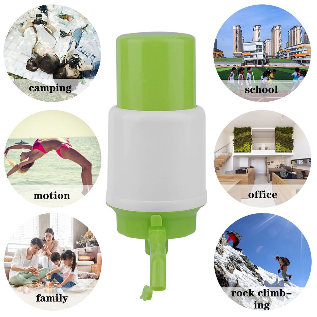 Dispensador de agua potable embotellada de 5 galones, Manual de presión, dispensador portátil, accesorios de barra de herramientas Levert