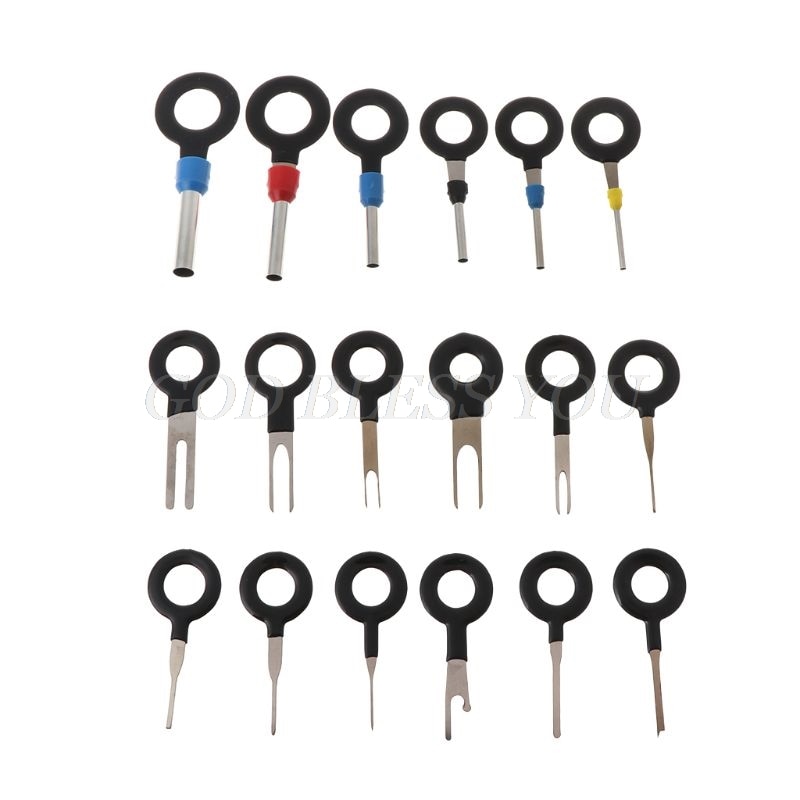 Car Plug Terminal Removal Tool Push Pin Tool Pick Needle Harness Pick Needle Retractor Unlock Key Removal Access Tool