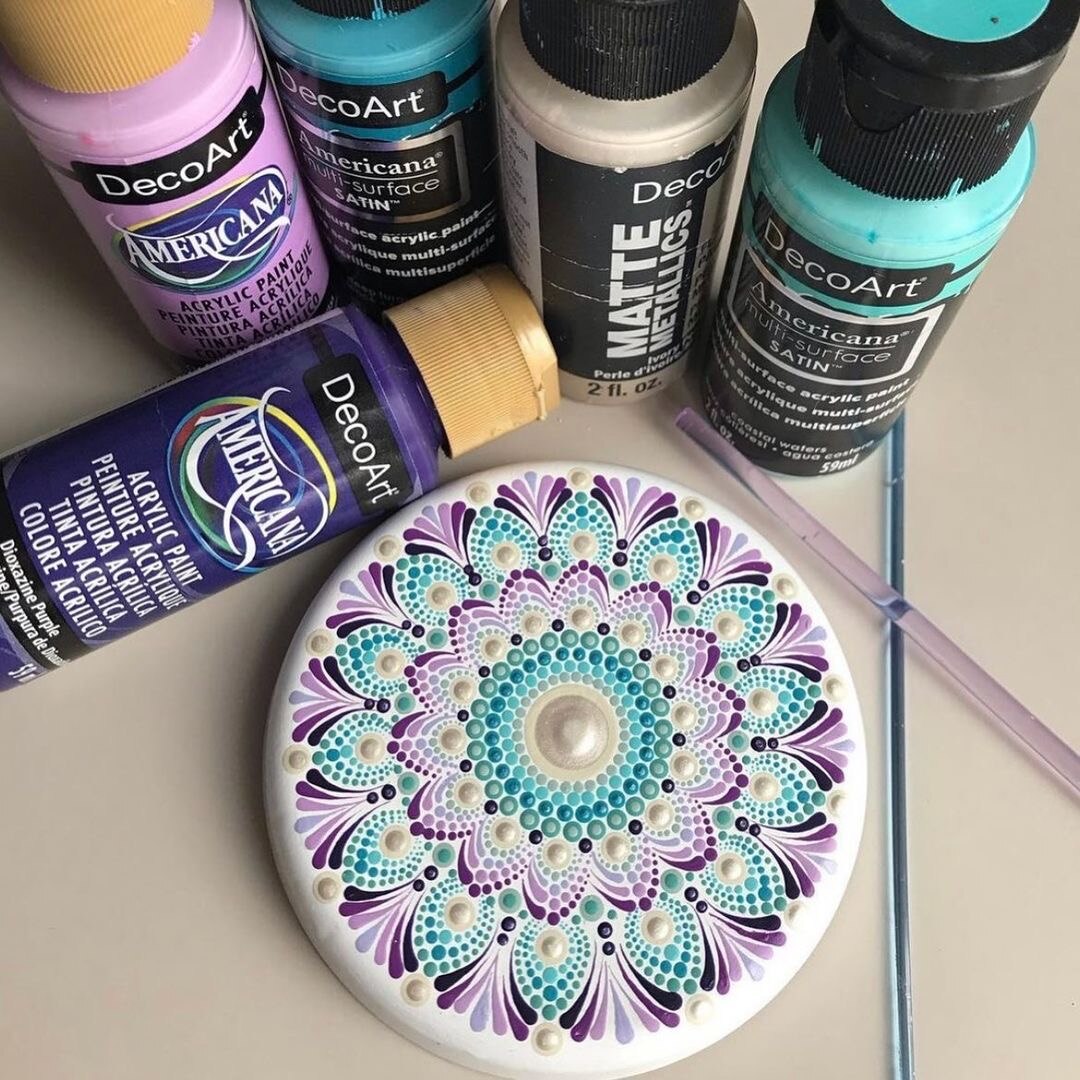 Pintura acrílica importada Americana DA157 ~ DA179, DecoArt americano, DA, pintura de madera