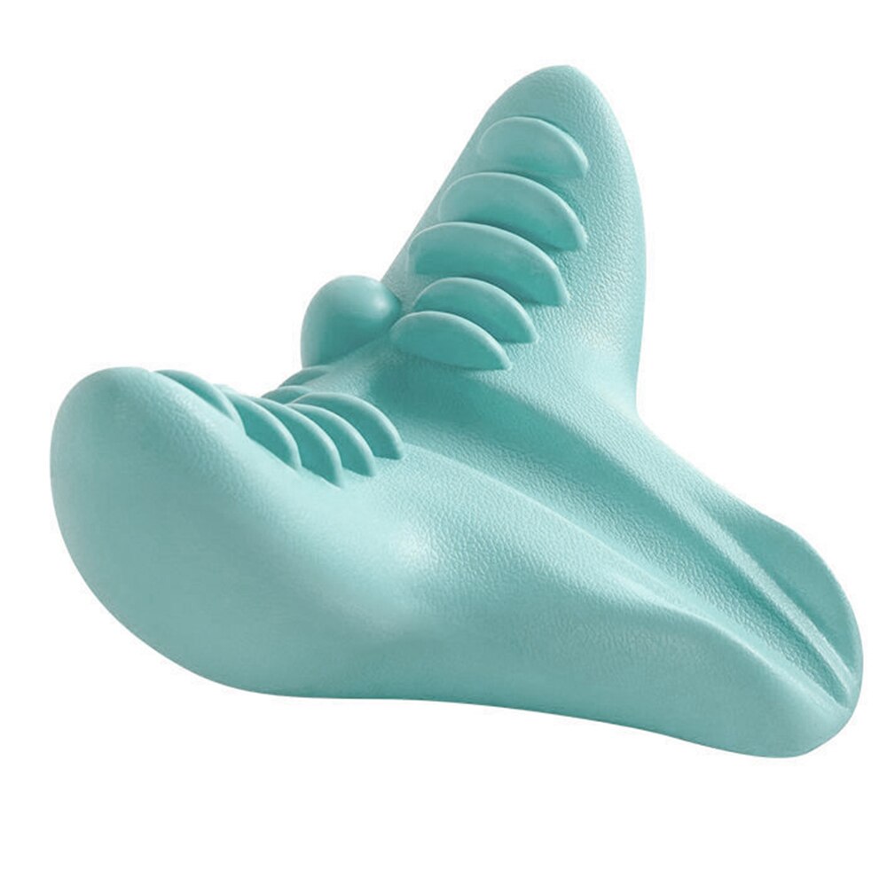 Neck and Shoulder Relaxer,Cervical Traction Device&amp;Neck Stretcher,Spine Alignment,Chiropractic Pillow,Traction Massager Pillow: 20.5x22x12cm