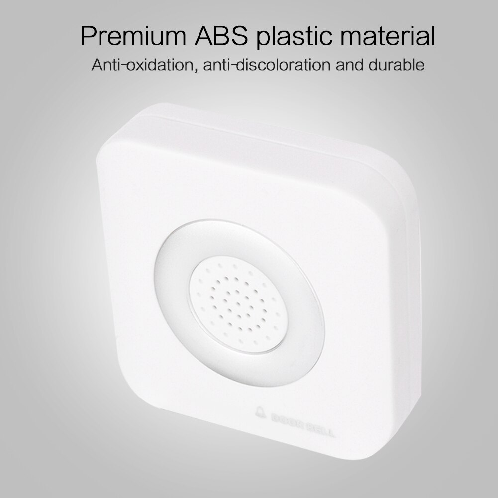 Wall-Mounted Wired Doorbell With Loud And Soft Ringing Sound 4 Core Door Bell For Home Office Access Control System​​