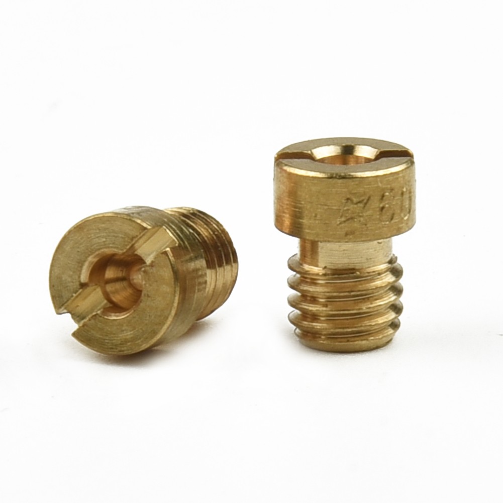 25Pcs Main Jet 55-115 M5 5mm For Dellorto Carburetor Vergaser SHA SHBC SHB Motorcycle Scooter Injectors Nozzle Main Jet Set