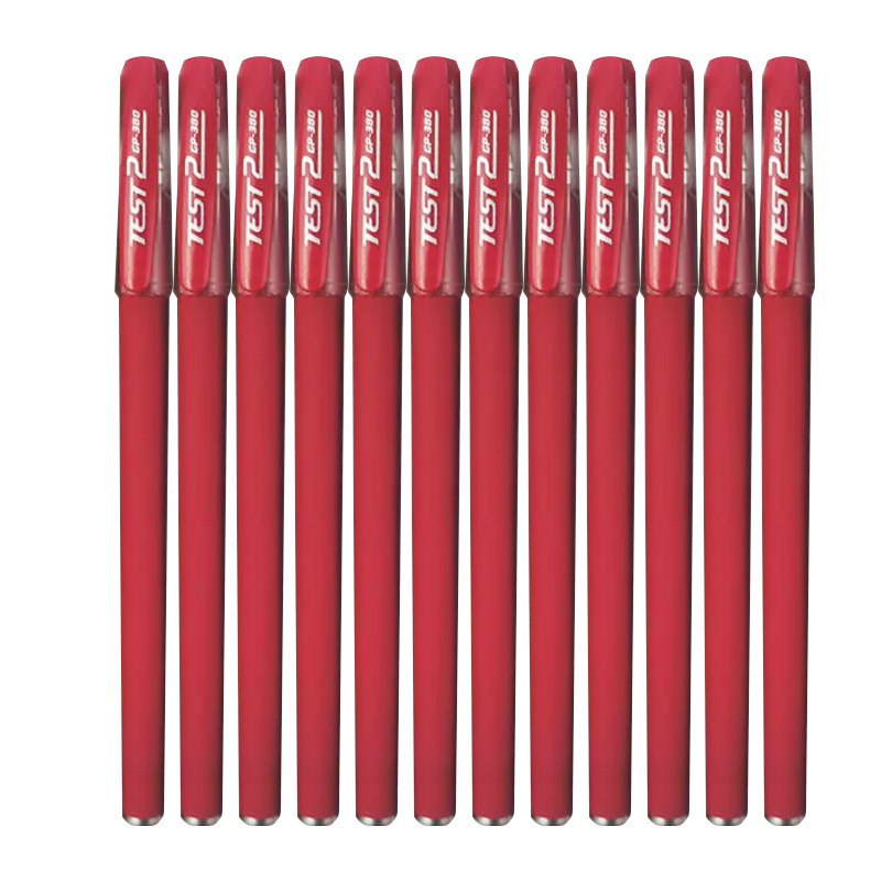 Lot Black Red Blue Signature Neutral Pen Rod Business Office Write Student Stationery Exam Replaceable Refill Ball-Point Pen