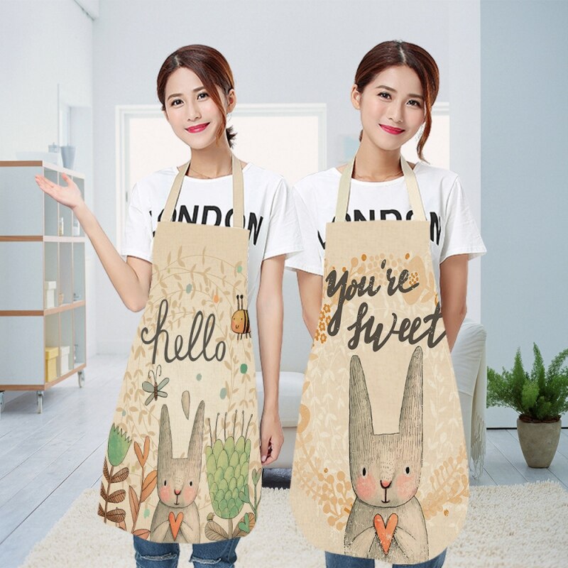 Kids Cartoon Apron Kitchen Aprons Suitable for Home Cooking Children Painting Anti-dirty Apron