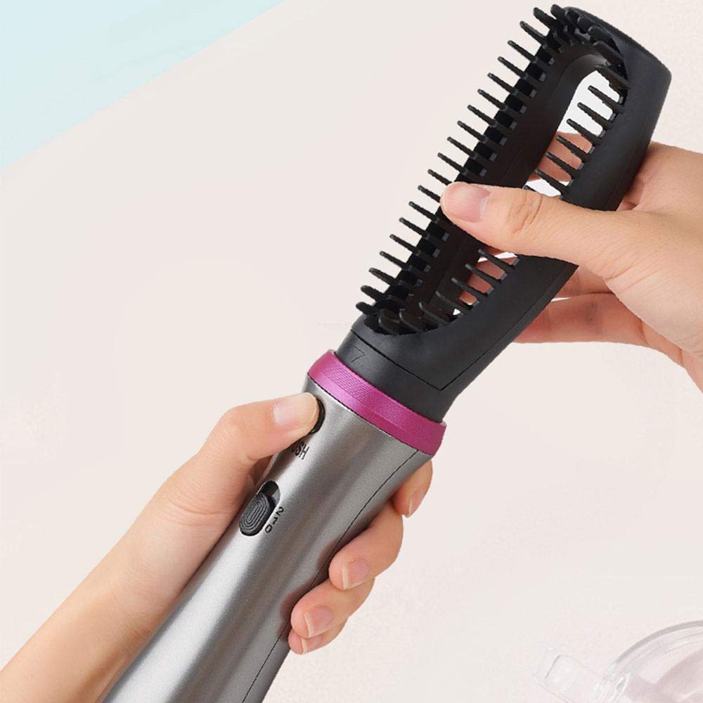 One Step Hair Dryer and Volumizer 5 IN 1 Hair Straightener Curler Comb Electric Blow Dryer With Comb Roller Styler Comb Brush