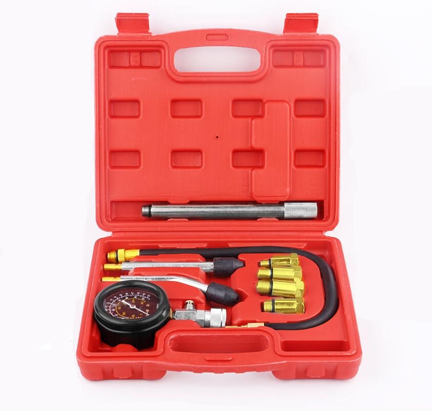M10 M12 M14 M18 Automotive Tools Engine Cylinder Compression Tester Kit With Extension Bar Auto Engine Diagnostic