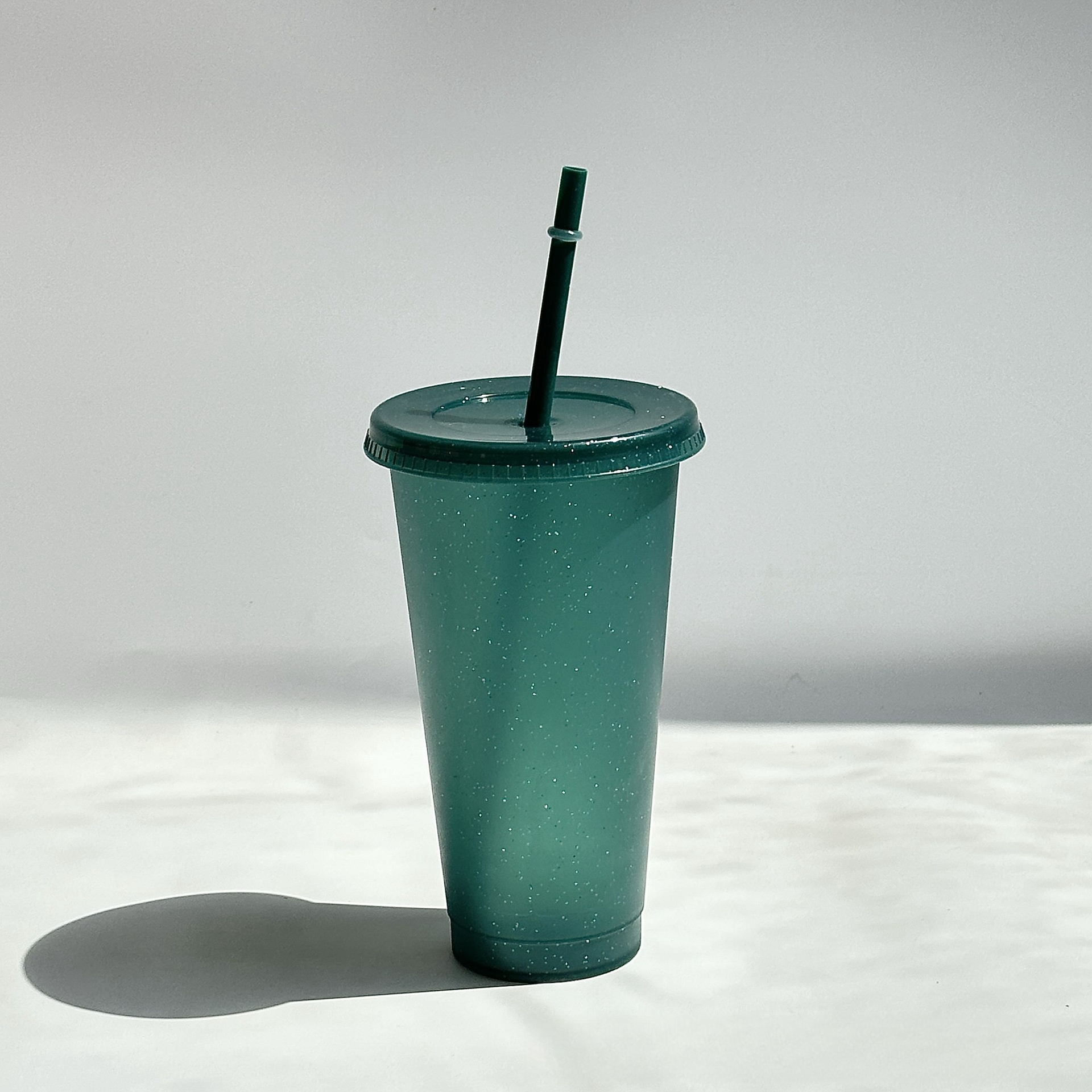 5/10 24oz wiederverwendbare plastikbecher mit d... – Grandado