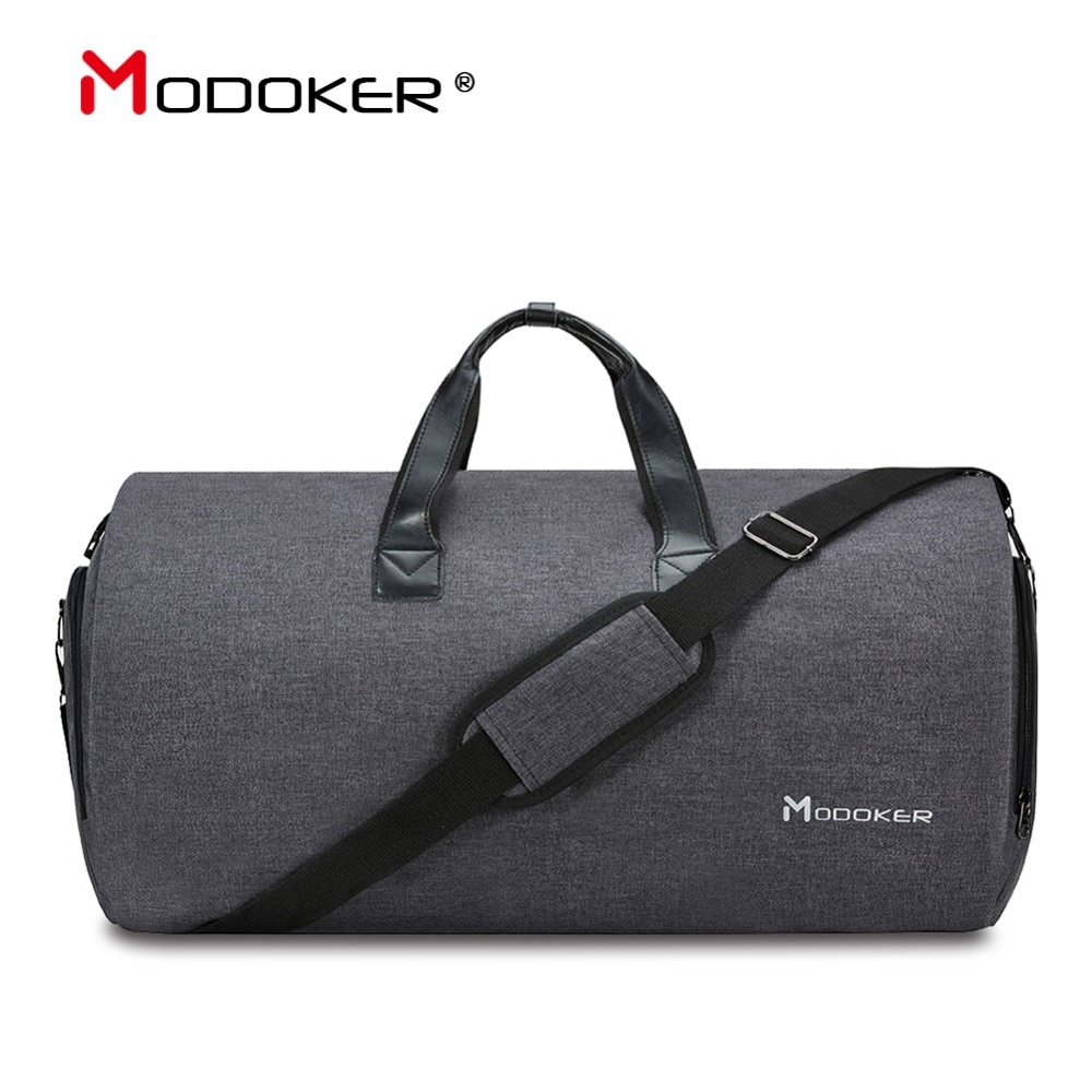 sac de voyage Modoker avec bandoulière sac polochon affaires vêtements suspendus plusieurs poches imperméables