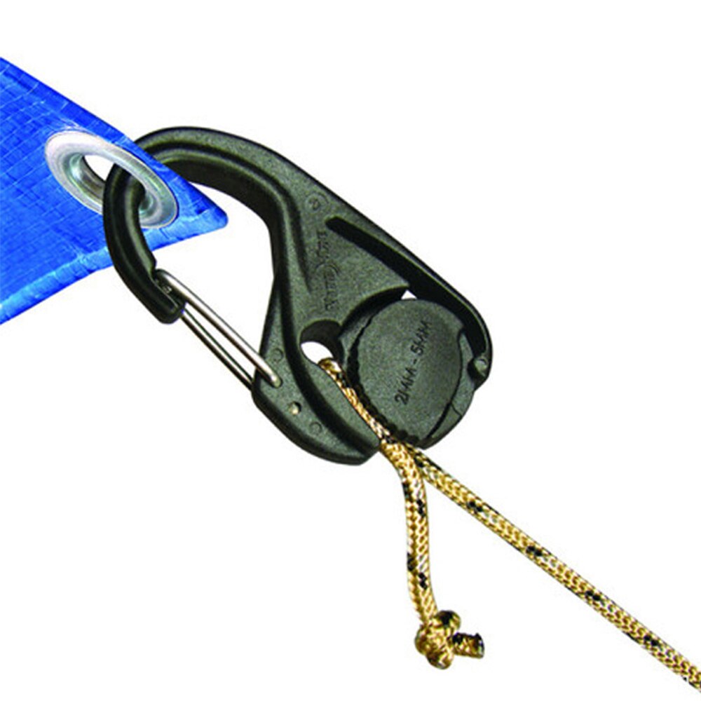 Cabo tightener leve tie-down corda mosquetão tenda cordão gancho ferramenta