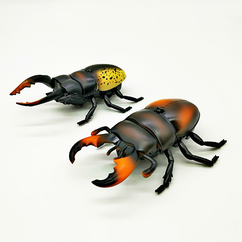 Novel Remote Control Likelife Beetle Shovel Collection Simulation of Insect Infrared RC Electric Mini Animal Toys Truely Robot