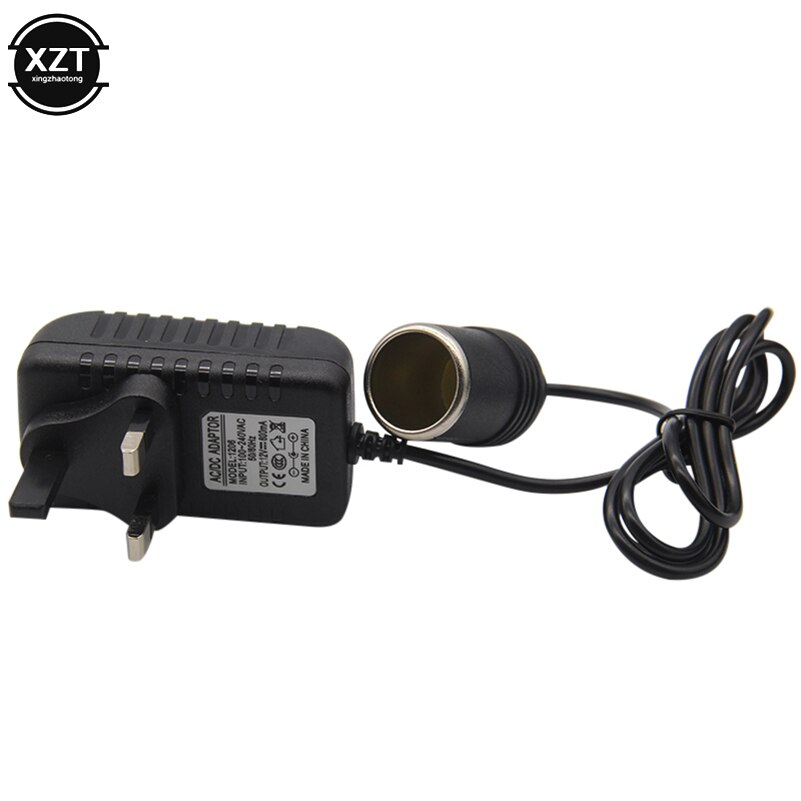 220v to 12v 2a for bil sigarettenner strømadapter stikkontakt 220v to 12v 600ma lader omformer hjemme deler us/eu/uk