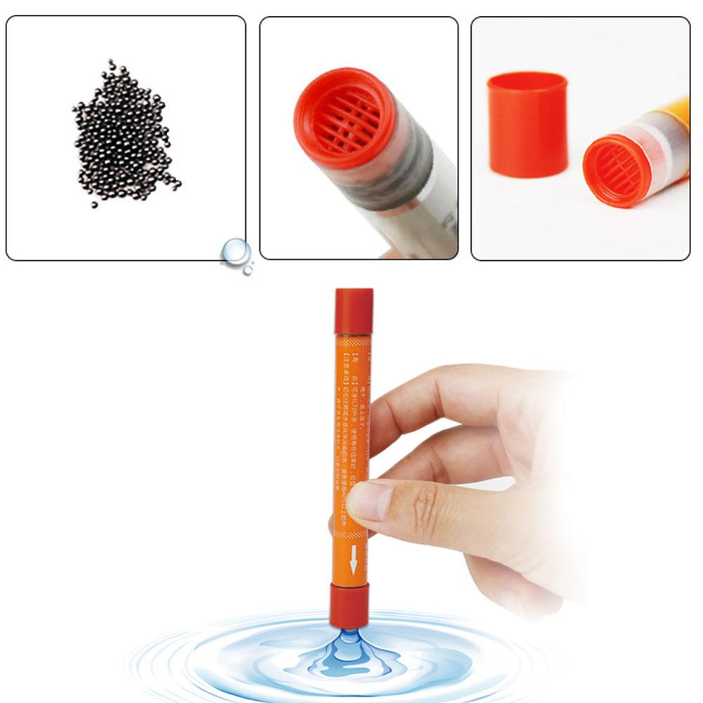 Portable Water Purifier Pocket Water Purification Straw Pen Outdoor Mini Water Purification Life Emergency Straw