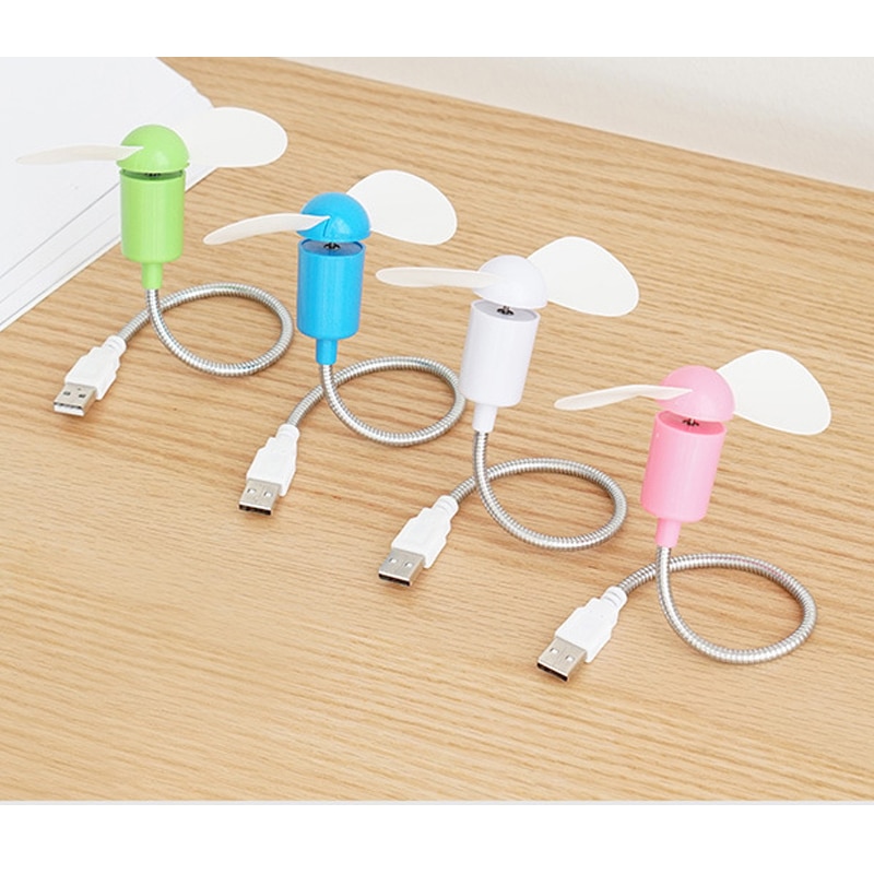 Portable Mini USB Fan gadgets Flexible Cool For laptop For Laptop Desktop PC Computer PC Notebook