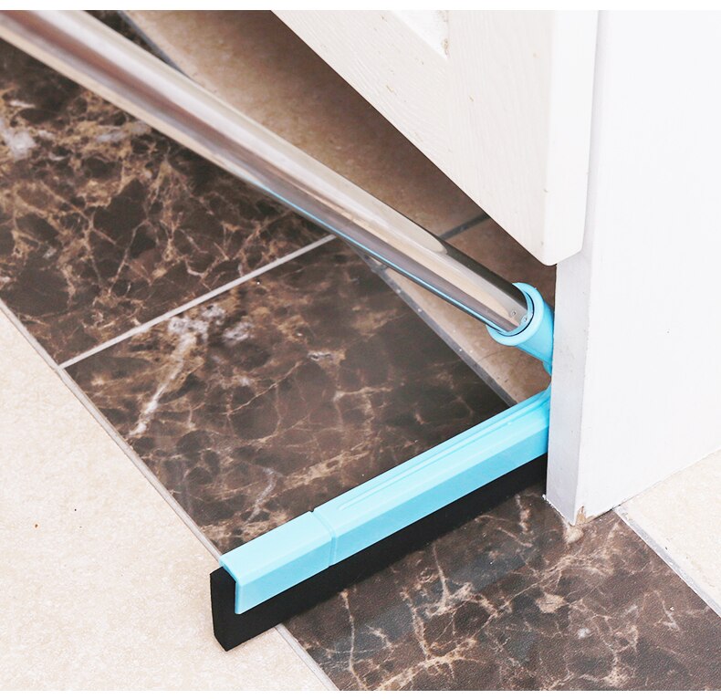 Broom Wiper Blade Floor Scraper Bathroom Tile Floor Hair Cleaning Gadget Household Cleaning Tools