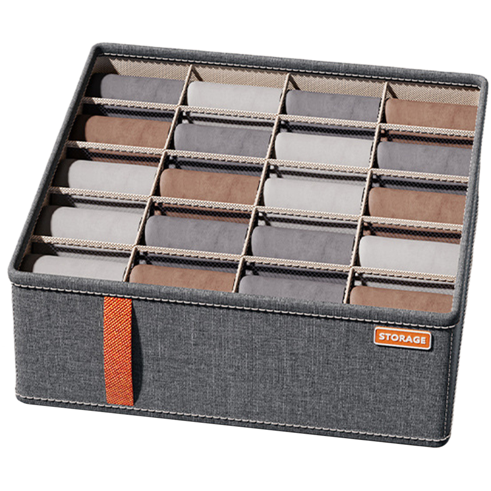 Garderobe Kleding Organizer 6-20 Roosters Kleding Broeken Jeans Opbergdoos Ondergoed BH Sokken Compartiment Lade Organisatoren Dozen