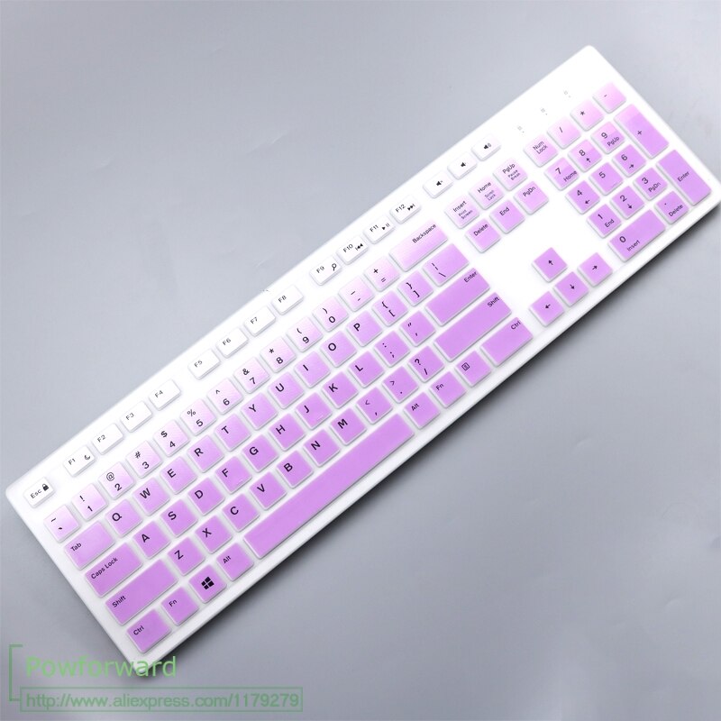 Tastatur Abdeckung haut Schutz für Dell KM636 Drahtlose Tastatur & Dell KB216 Verdrahtete Tastatur Wasserdichte Protector Haut
