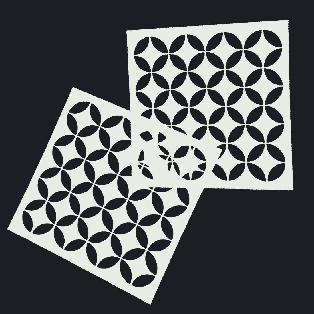 Plastic Cake Foam Spray Template Barista Stencils Decoration Tool Garland Mold Cake Printing Flower Model: Style 9