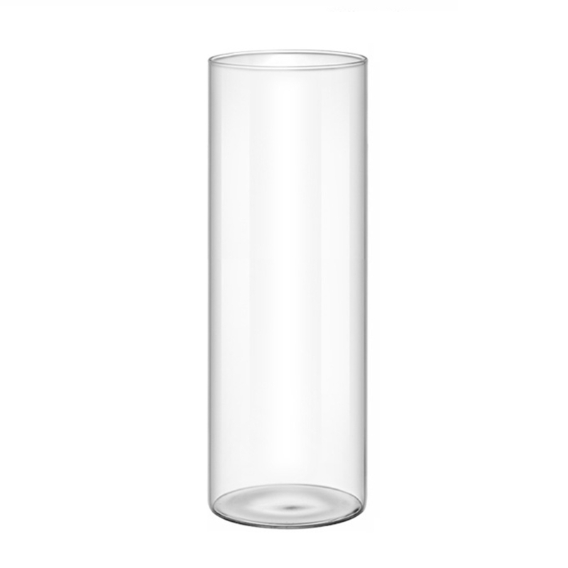 Vaso vidro contemporâneo com cilindros vidro decorativos para flores e velas: ROXO