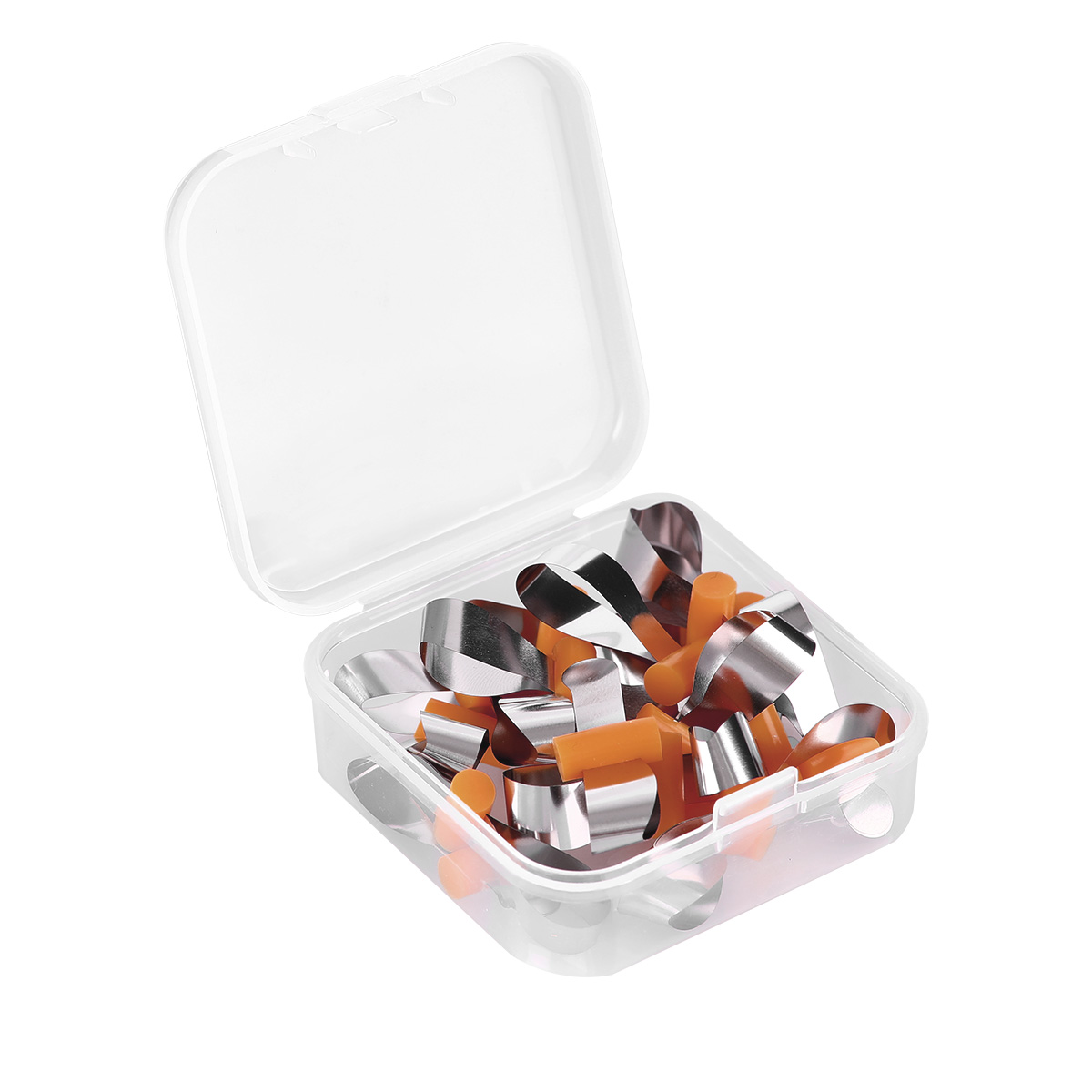 AZDENT-Hoja de formación Dental, Material de matriz de dentista de Matrice de poliéster contorneado Seccional de ortodoncia para dientes frontales: Marfíl