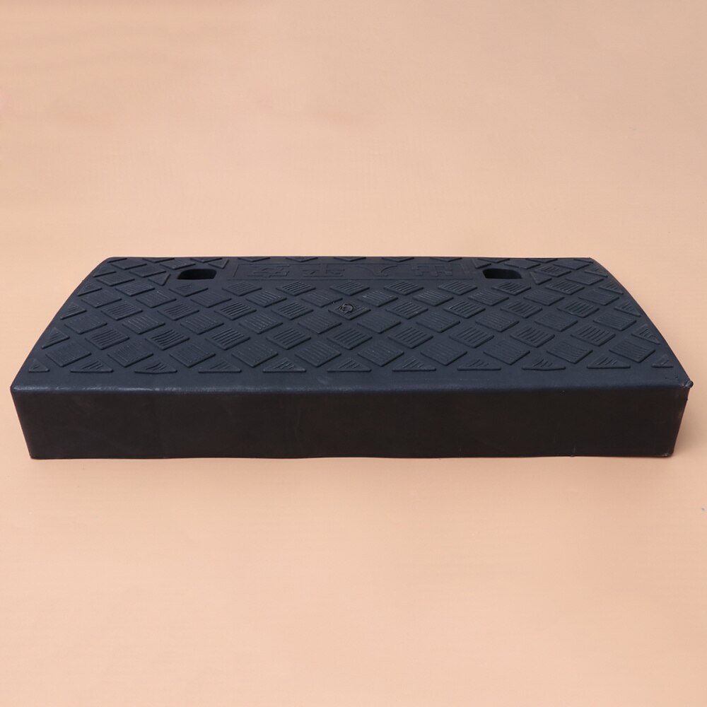 Hard Plastic Curb Ramps Portable Heavy Duty Threshold Ramp for Car Truck Scooter Bike Motorcycle 50x27x13cm