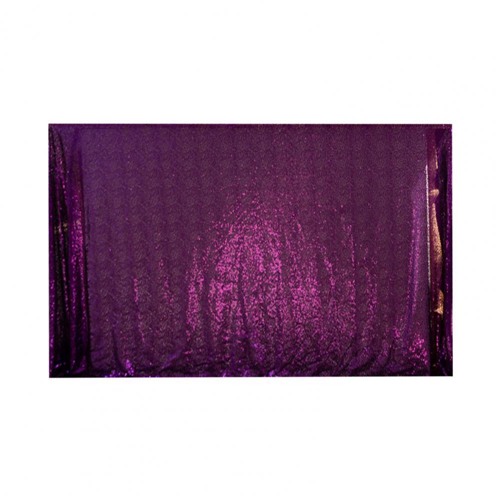 Sequin Tablecloth Shiny Polyester Party Table Cover Exquisite Detailed Party Table Cover for Hotel Dining Table Cover: Paars