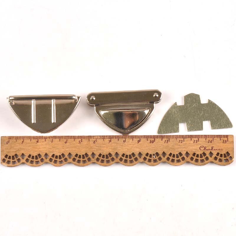 2 set silver/ton antik brons handväska väska tillbehör handväska snäpplås/ stängningslås  cp2404