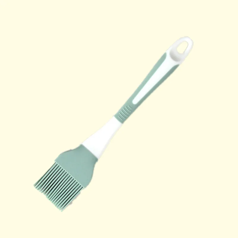 1 stk. silikonspatelsett ikke-pinne varmebestandige spatler vender til matlaging baking blanding kjøkken bakeverktøy spatel: Oransje