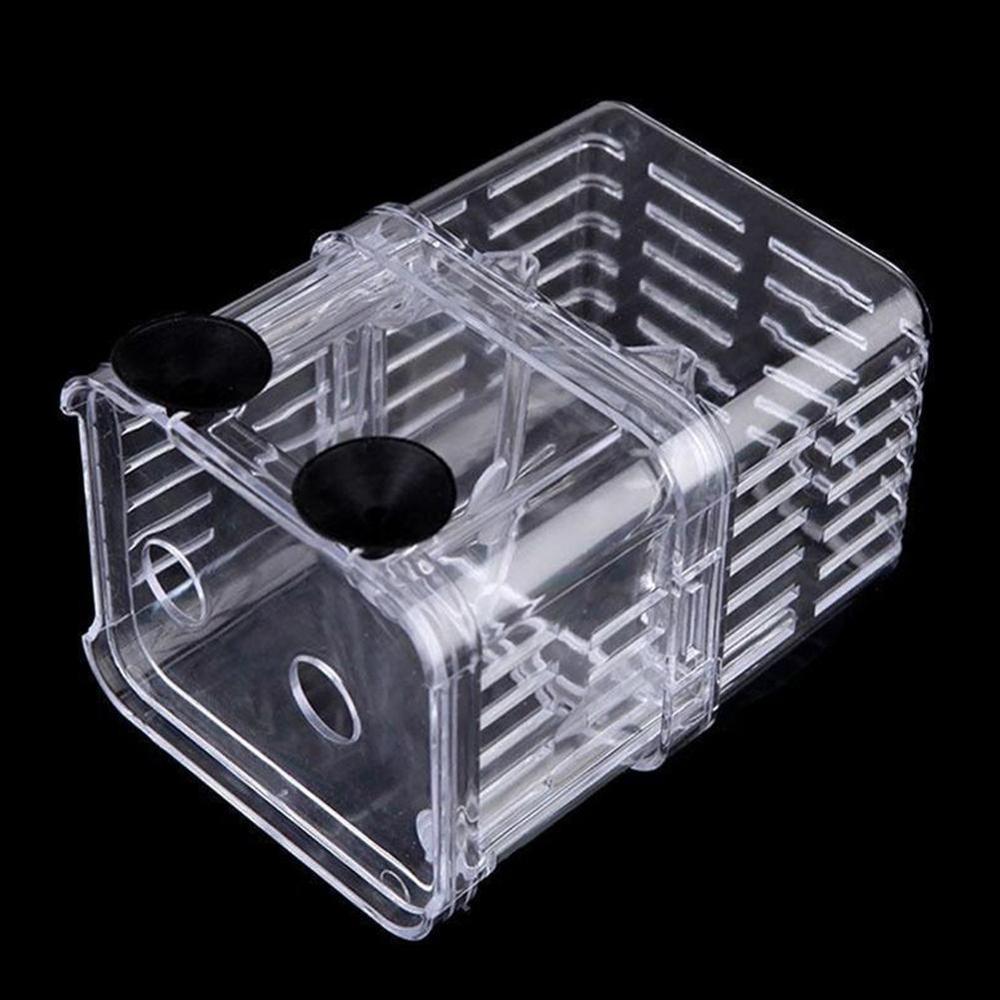 Large Acrylic Fish Breeding Box Aquarium Breeder Box S/L Aquarium Isolation Double Guppies Incubator Pet Supplies Hatching