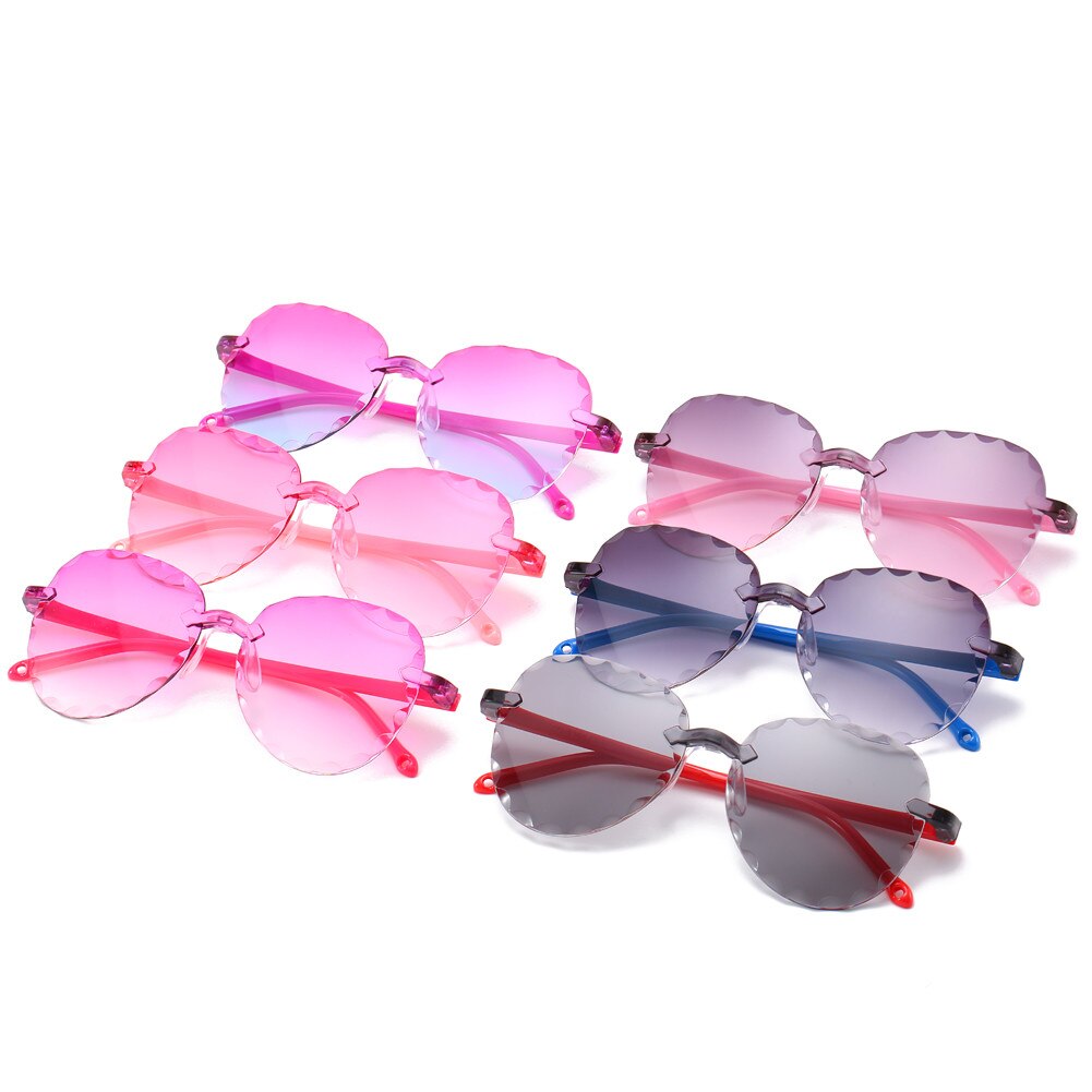 Kids Sunglasses Gradient Sunscreen UV400 protection Outdoor Toddler Kid Baby Sunglasses Toy