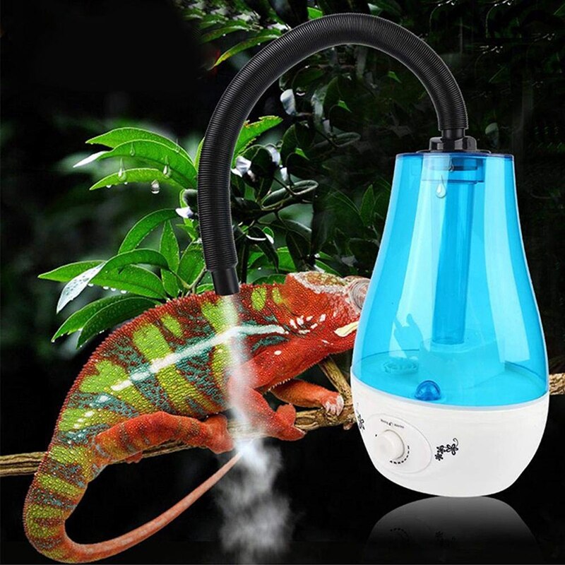 Upgrade EU Plug Reptile Humidifier Fogger-Tank Ultrasonic Premium Humidifying Unit Quite Operation Automatic Shut-Off for Reptil