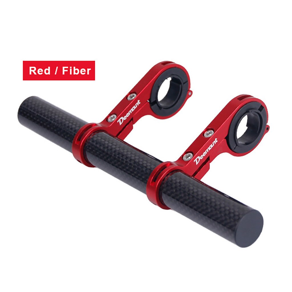 20 Cm Fietsstuur Beugel Extender Mountainbike Mtb Stuur Expander Snelheidsmeter Mount Koplamp Zaklamp Lamphouder: Rood