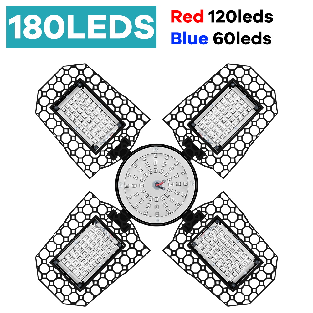 150w led pestovateľské svetlá,  e27 skladacie fytolampy, plne spektrálne výplňové žiarovky pre hydroponické pestovanie kvetov, zeleniny, semien, rastových boxov: Teplá biela