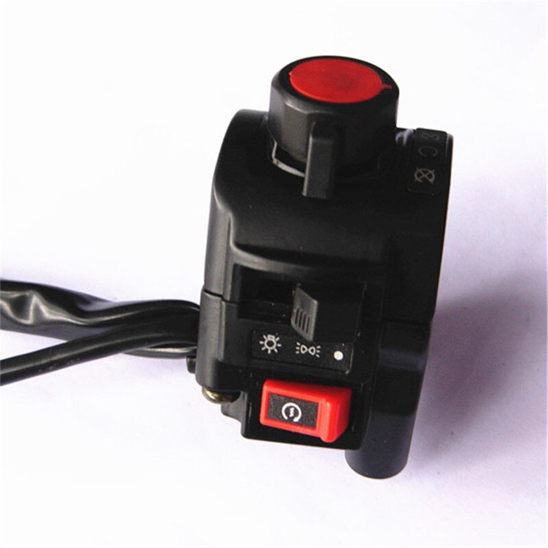 7/8" 22MM moto Horn Button power ON-OFF Turn Signal light Electric Fog Lamp Light Start Handlebar motorcycle Controller Switch