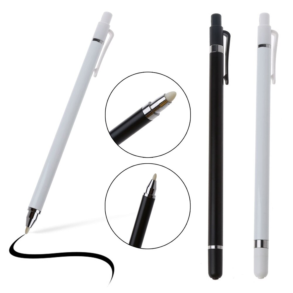 Dual Soft Nibs Touch Screen Capacitive Stylus Pen for Smart Phone/Tablet/Laptop