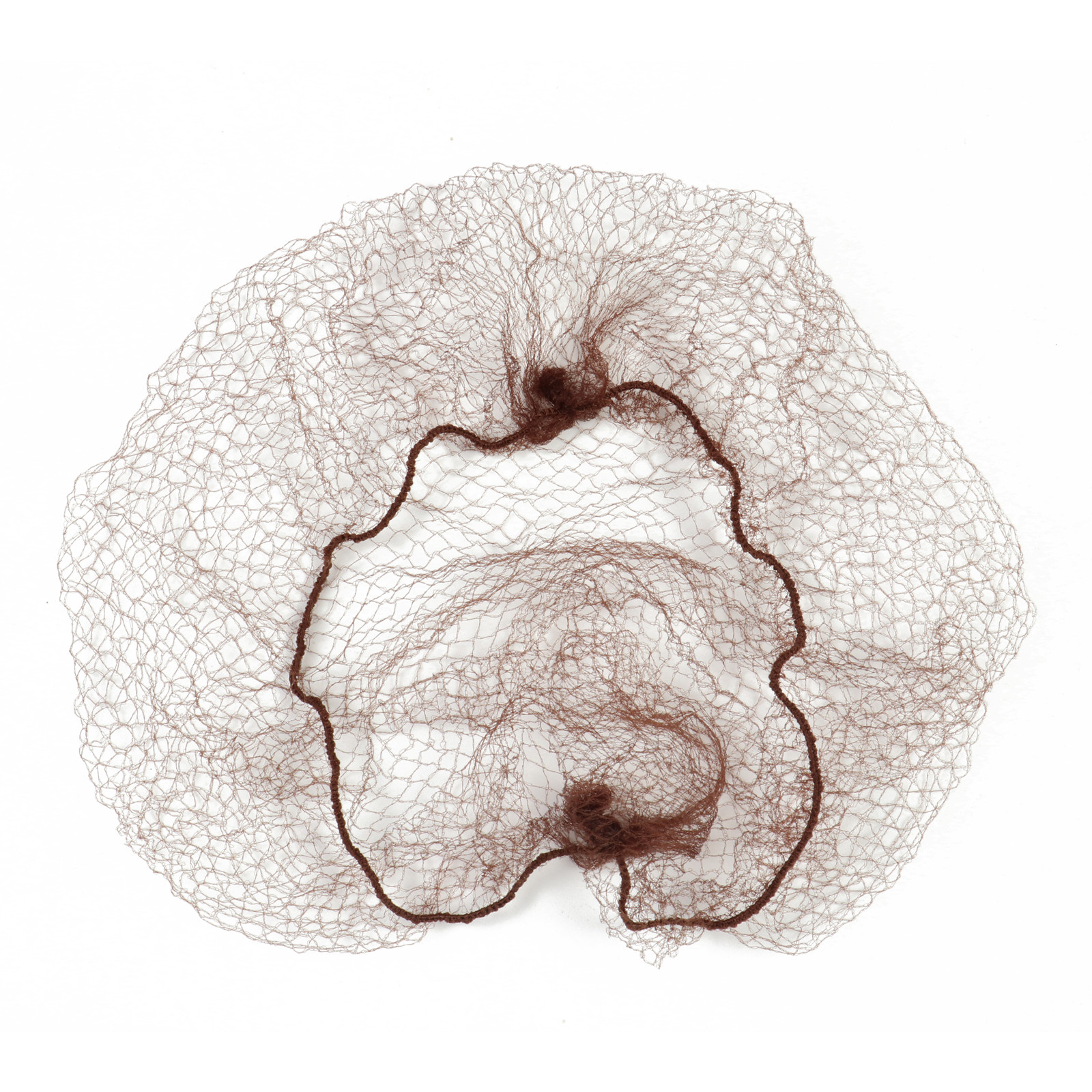 100 unids/lote, estilismo del cabello, red de nailon desechable Invisible, malla con borde elástico, redecilla para peinar el cabello, líneas suaves para bailar