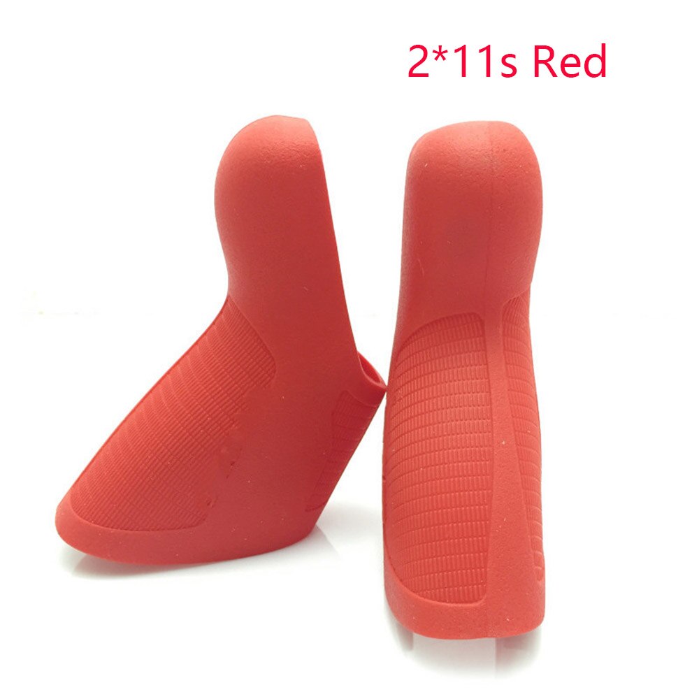 Coperchio leva freno cambio bici da strada kit cambio bici in silicone cappe meccaniche per Sram apice rivale forza accessorio ciclismo rosso