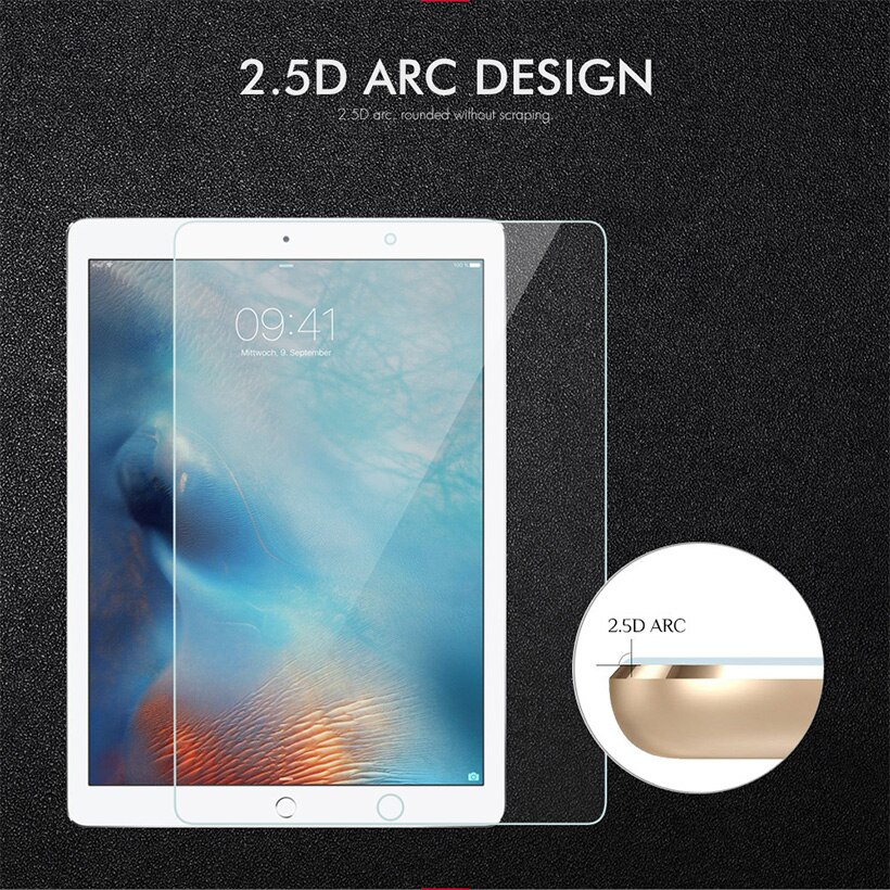 Tempered Glass For Apple iPad 2 3 4 5 6 9.7 Pro 11 10.5 For iPad Pro 12.9 Mini 1 Air 2 10.2 7th Screen Protector