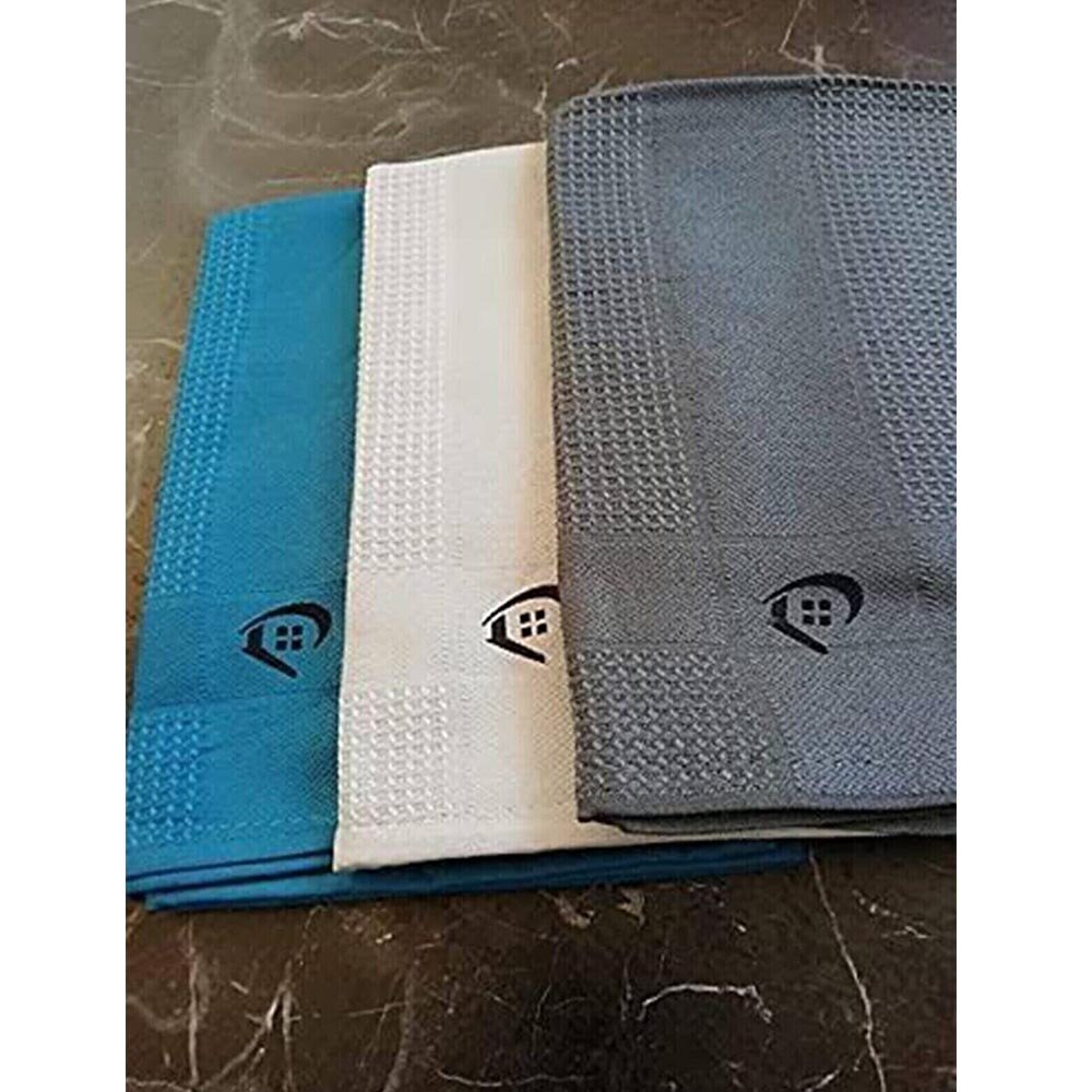 Pella-Eu 3 Stck 40x60 Cm kratzen-nachweisen Mikrofaser Tuch für Küche Zubehör Super Reinigung für Auto Trocknen für Hause