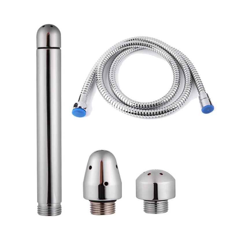 Lavage de lavement à coude droit, Long Tube en alliage d'aluminium