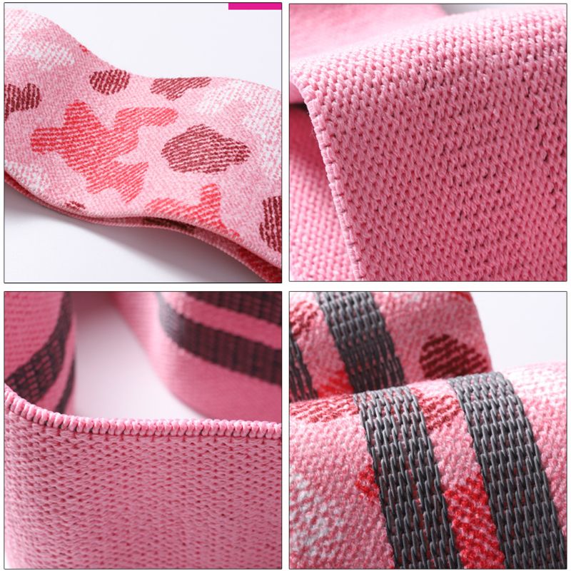 Stirata di esercitazione ciclo continuo Camo Antiscivolo Elastici A Resistenza Pilates Gambe Formazione anca G99D