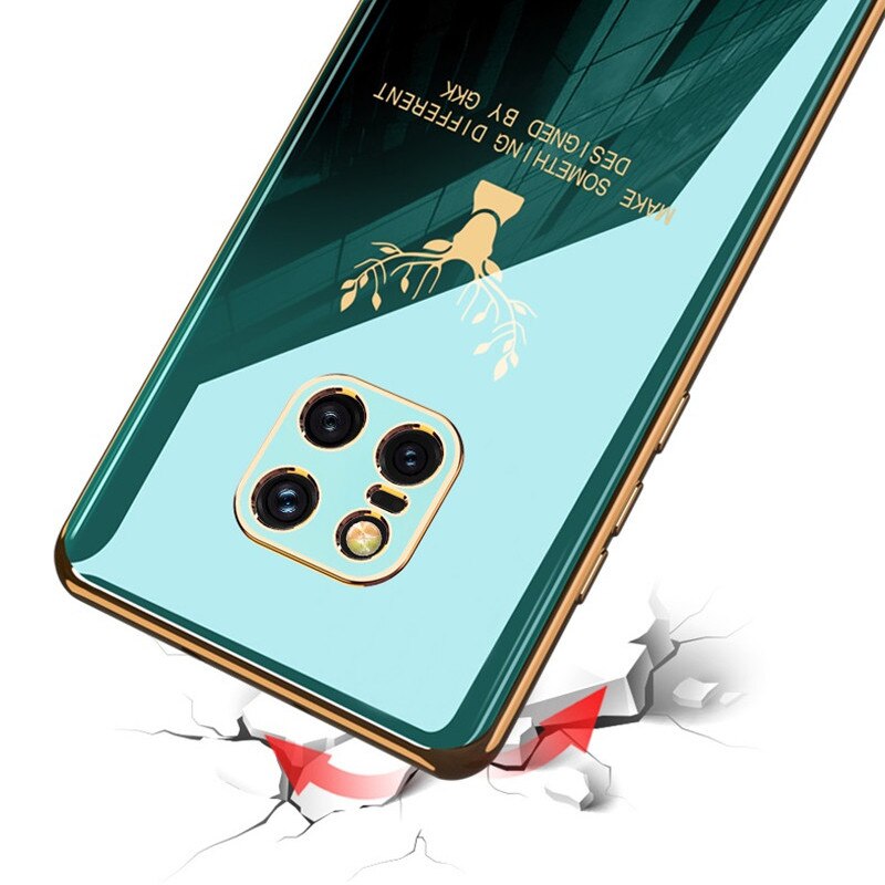 Gkk Zachte Siliconen Shockproof Phone Case Voor Huawei Mate 20 Pro Electroplated Tpu Bescherming Cover Voor Huawei Mate 20 Case fundas