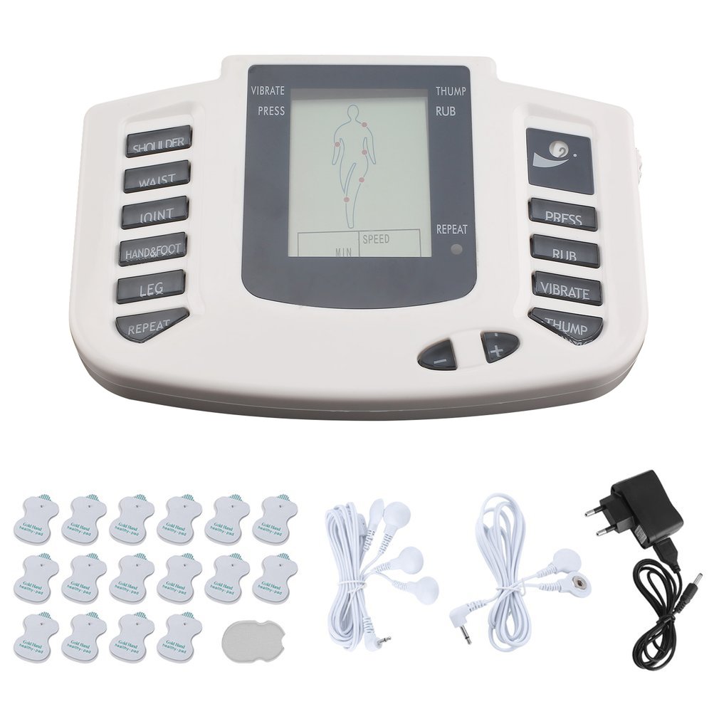 Digitale Elektronische Body Afslanken Puls Massage Spier Ontspannen Stimulator Acupunctuur Therapie Machine Fysiotherapie