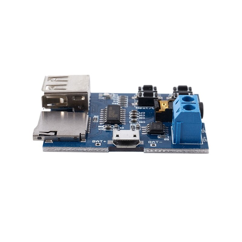 2 Pcs Mp3 Lossless Decoder Board Wordt Geleverd Met Versterker Mp3 Decoder Tf Card