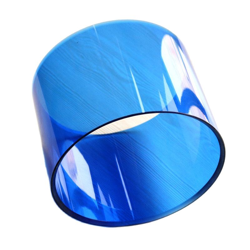 Carcasa de tambor de 8x8 pulgadas, 8x7 pulgadas, 8x6 pulgadas, 8x4 pulgadas, cuerpo de tambor acrílico con borde de rodamiento de 45 grados, 6mm de espesor, Azul, Negro, Rojo, naranja