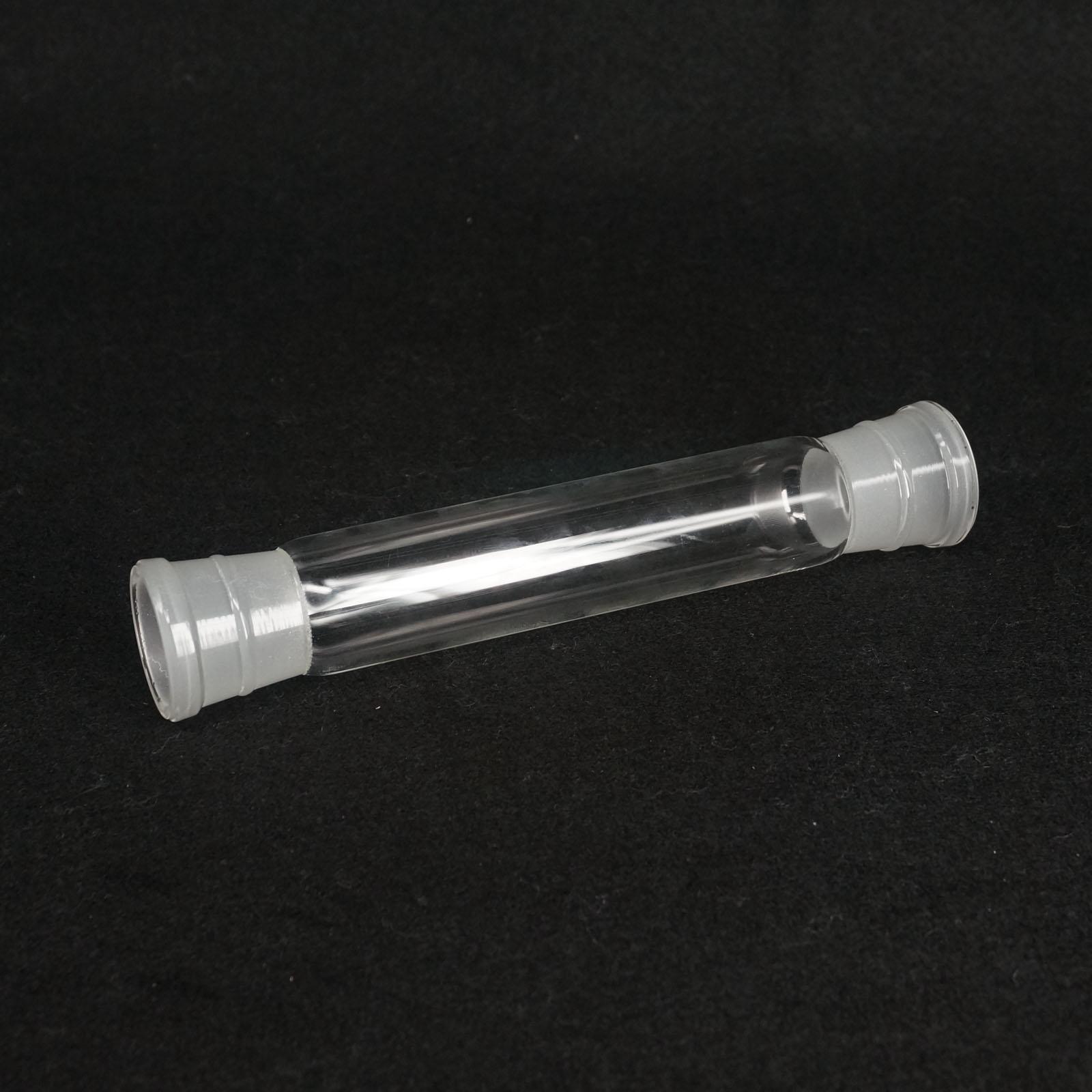 29/32 Both Ground Joint Glass Straight Connecting Adapter Tube Lab Glassware