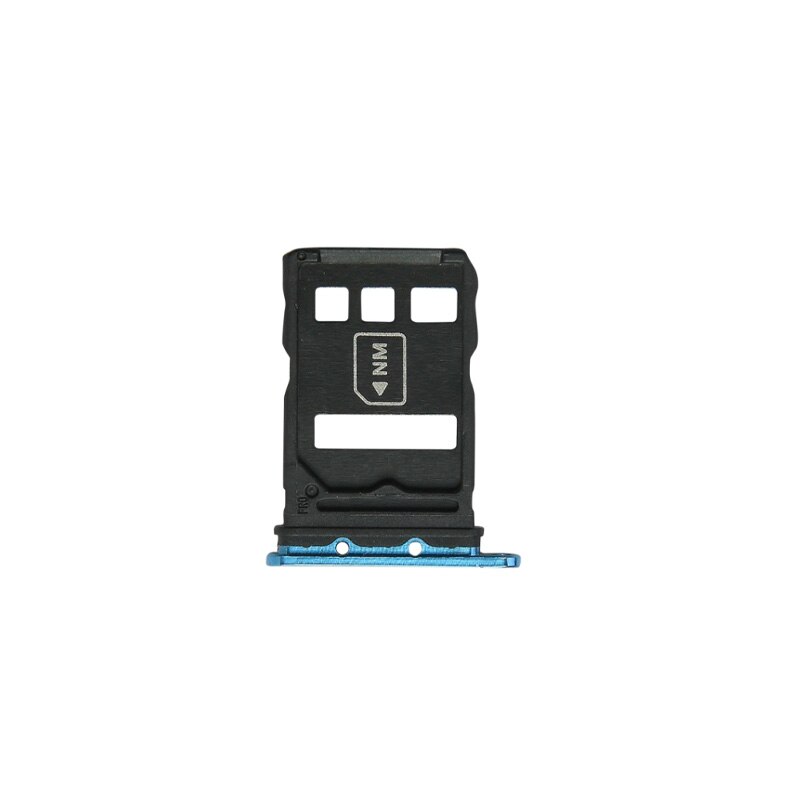 Sim Lade Houder Voor Huawei P40 ANA-LNX9, ANA-LX4, ANA-NX9 Sim Card Tray Slot Houder Adapter Socket Reparatie Onderdelen: Blue