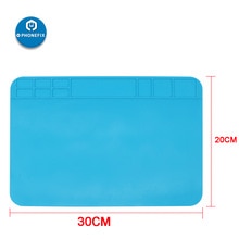 30 Cm * 20 Cm Isolatie Silicone Solderen Mat Anti-Statische Mat Hittebestendige Pad Voor Telefoon pcb Solderen Pad Platform