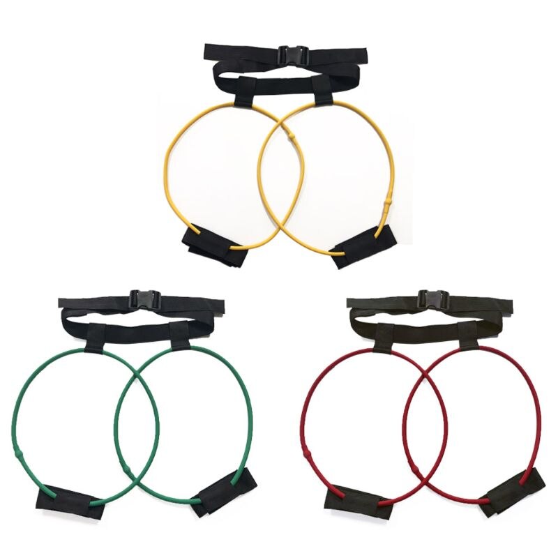 Resistance Band Leg Exerciser Elastic Training Pull Rope Sit-up Foot Chest Train XXUF